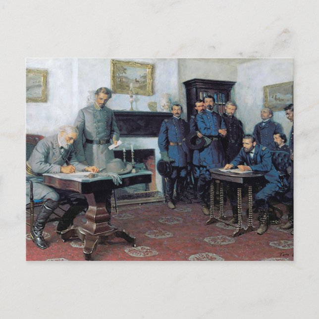 Carte Postale Remise à Appomattox (Devant)