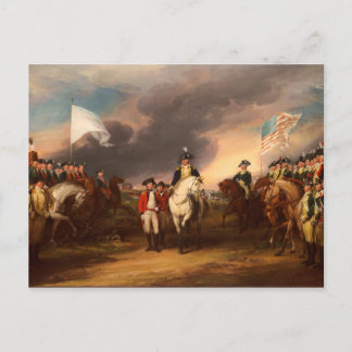 Carte Postale Remise de Lord Cornwallis par John Trumbull 1820
