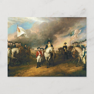 Carte Postale Remise de Lord Cornwallis par John Trumbull 1820