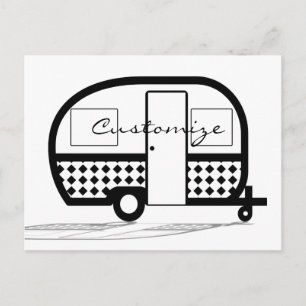 Carte Postale Remorque classique Caravan Thunder_Cove