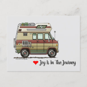 Carte Postale Remorque Van Camper
