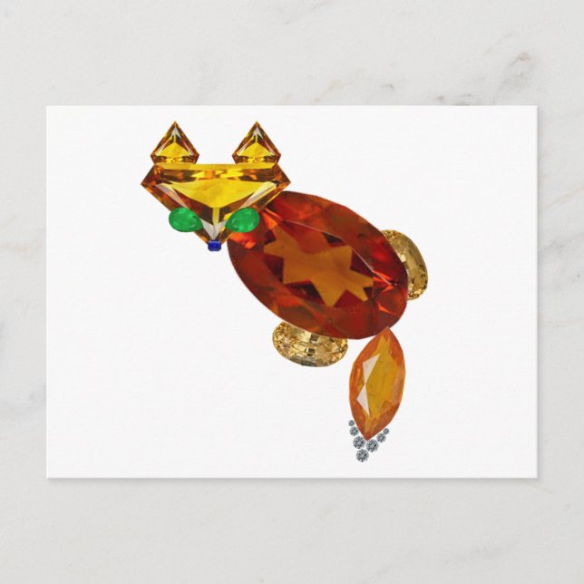 Carte Postale Renard (Devant)