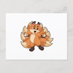 Carte Postale Renard drôle