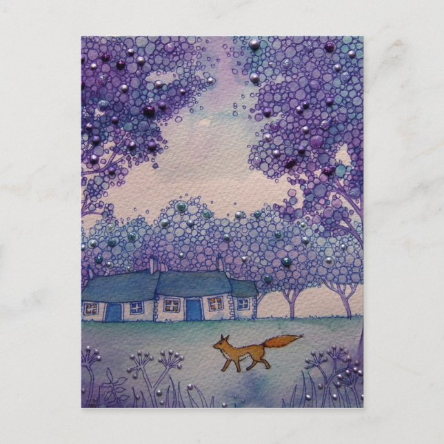 Carte Postale Renard errant (Devant)