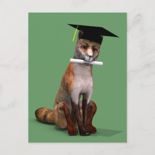 Carte Postale Renard le plus intelligent de la ville