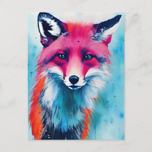 Carte Postale Renard roux