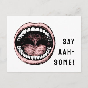 Carte Postale Rendez-vous au bureau dentaire