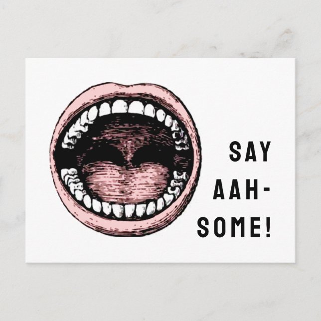 Carte Postale Rendez-vous au cabinet dentaire (Devant)