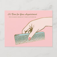 Rendez-vous au salon Rappel Peigne Vintage or rose