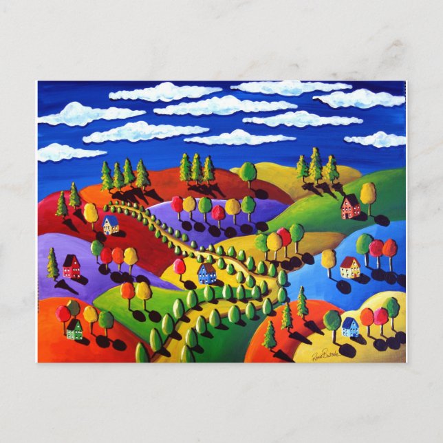 Carte Postale Renie Britenbucher Artiste (Devant)