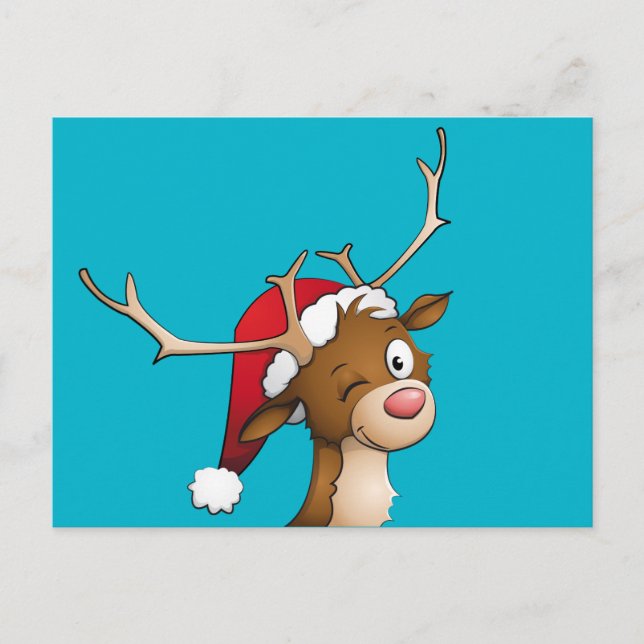 Carte Postale Renne (Devant)