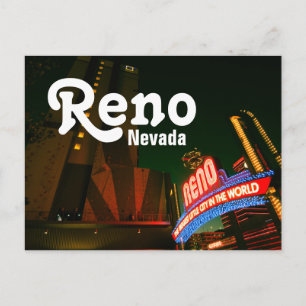 Carte postale Reno Downtown - Whitney Peak