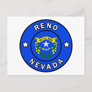 Carte Postale Reno Nevada