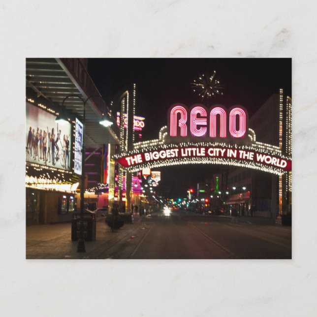 Carte postale Reno NV (Devant)