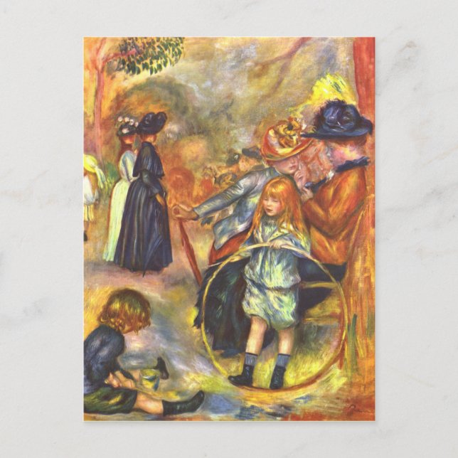 Carte postale Renoir (Devant)