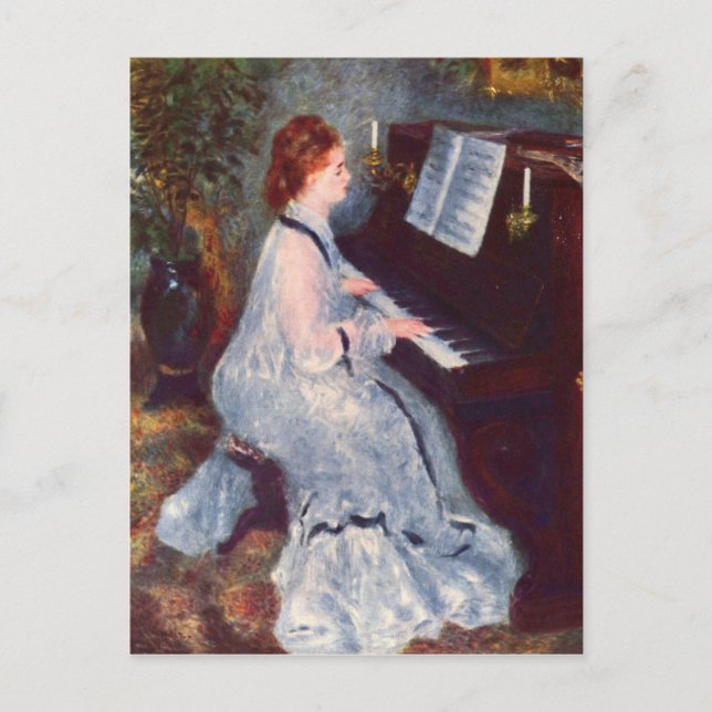 Carte Postale Renoir Art (Devant)