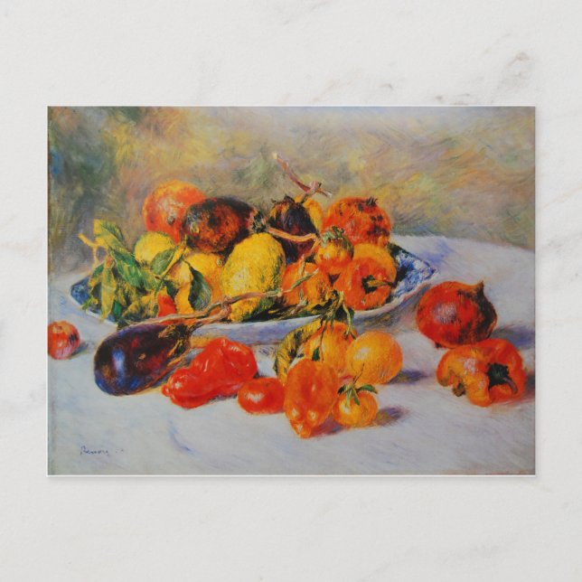 Carte Postale Renoir Art Vintage (Devant)