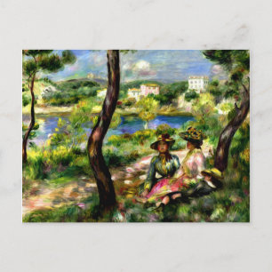 Carte Postale Renoir : Beaulieu, Femmes et Petit Garçon