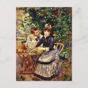 Carte Postale Renoir - Dans le jardin