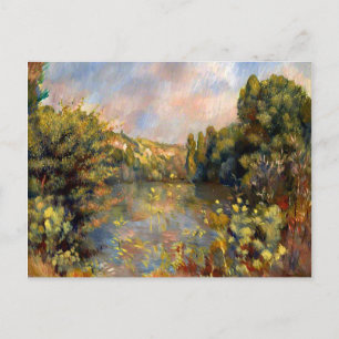Carte Postale Renoir - Lakeside, paysage