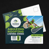 Réparations des services de toiture verte, install