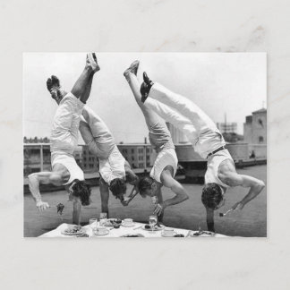 Carte Postale Repas équilibré