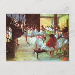 Carte Postale Répétition de ballet - Edgar Degas - 1880