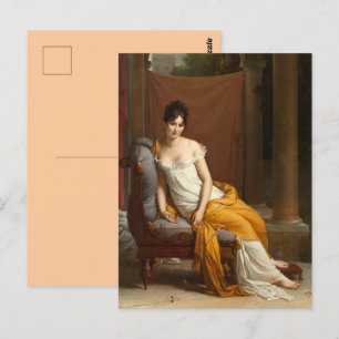 Carte Postale Réplique de fille grecque édouardienne sensuelle v