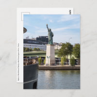 Réplique de la statue de la Liberté - Paris, Franc