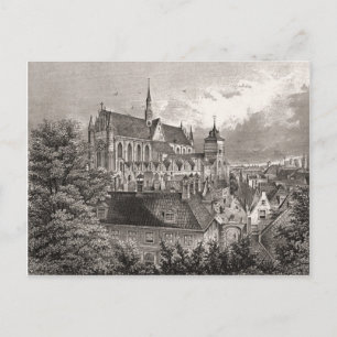 Carte Postale Réplique d'impression antique, Leiden