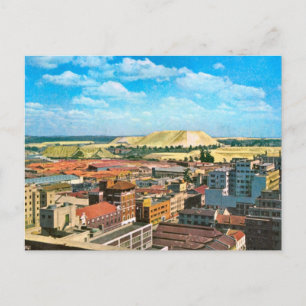 Carte Postale Réplique Vintage Johannesburg, mines d'or