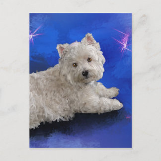 Carte Postale Repose de Westie