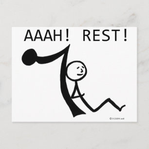 Carte Postale Repose-toi !