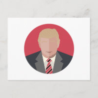 Représentation graphique de Donald Trump