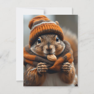 Carte Postale Repris de grignotage - Squirrel Ai image