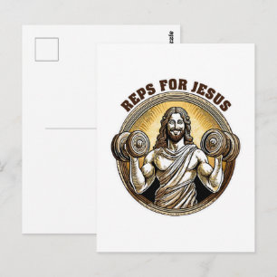 Carte Postale Reps pour Jésus
