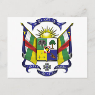 Carte Postale République centrafricaine CF