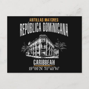 Carte Postale République dominicaine