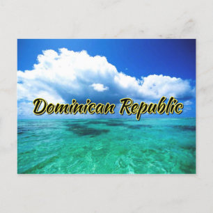 Carte Postale République Dominicaine ciel