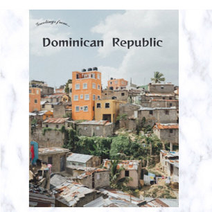 Carte Postale République dominicaine de Saint-Domingue