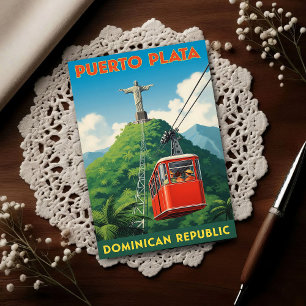 Carte Postale République dominicaine : Voyages des années 1960 