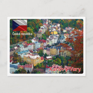 Carte Postale République tchèque - Karlovy Vary -