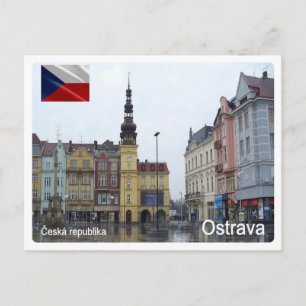 Carte Postale République tchèque - Ostrava -