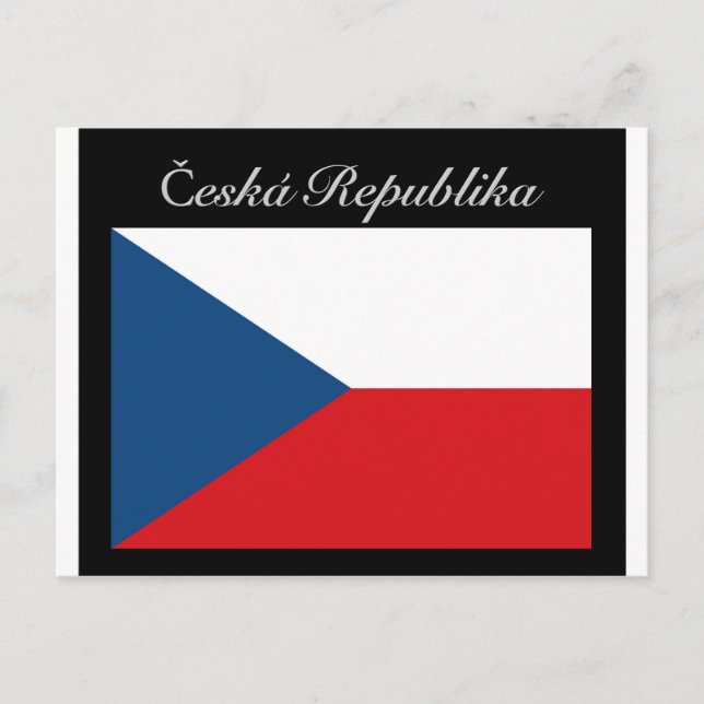 Carte Postale République tchèque vlajka (Devant)