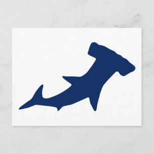 Carte Postale requin marteau