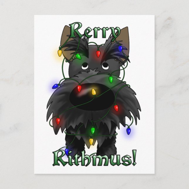 Carte Postale Rerry Rithmus - Scottish Terrier (Devant)