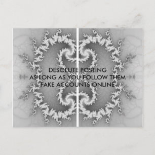 CARTE POSTALE RÉSEAU SOCIAL HAIKU