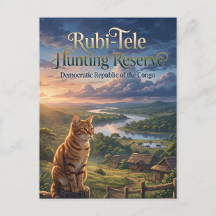 Carte Postale Réserve de chasse de Rubi-Tele