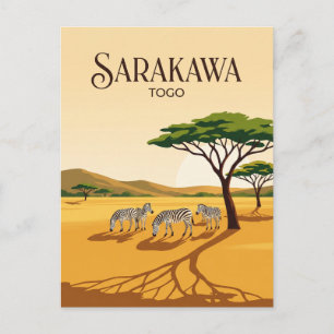 Carte Postale Réserve de faune de Sarakawa Togo