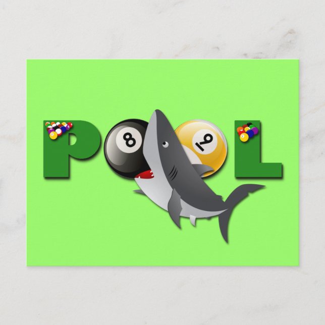 CARTE POSTALE RÉSERVE DE PISCINE (Devant)